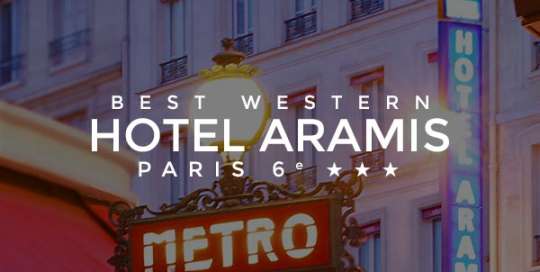 le site web de l'hotel aramamis par digency.fr