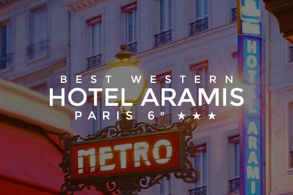 le site web de l'hotel aramamis par digency.fr