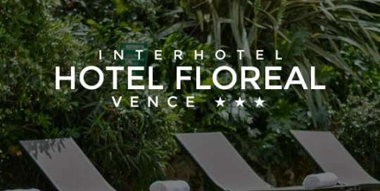 le site de l'hotel floreal par digency